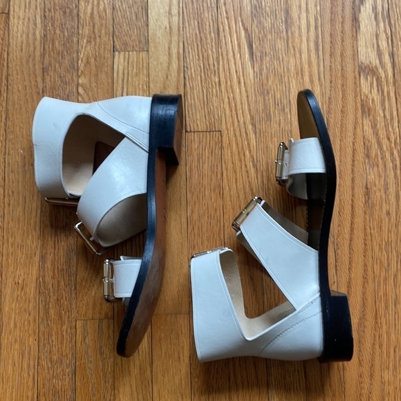 Proenza Schuler White Leather Sandals - Picture 8 of 8